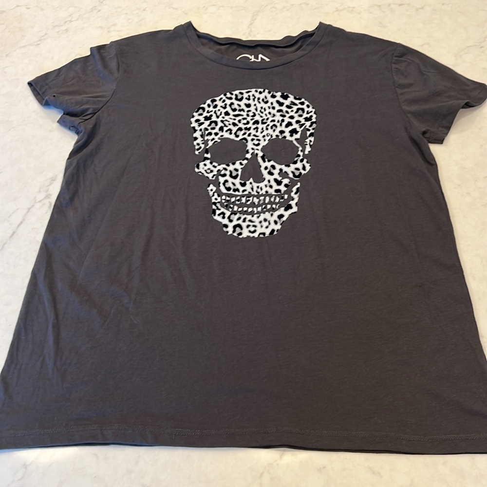 Chaser CHA SOR Leopard Skull Tee Size XL - Picture 3 of 9